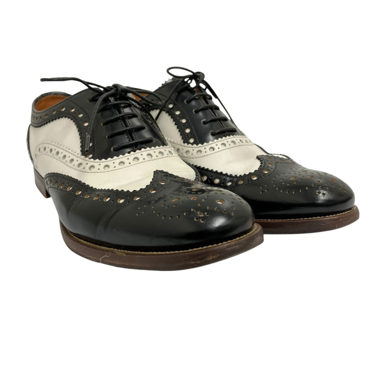 Church's(チャーチ) BURWOOD 3W ウィングチップレザーシューズ