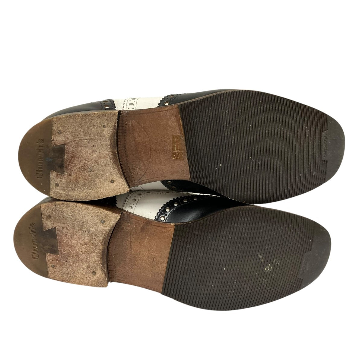 Church’s チャーチ BURWOOD コンビレザーウィングチップシューズ Church's(チャーチ) BURWOOD 3W ウィングチップレザーシューズ
