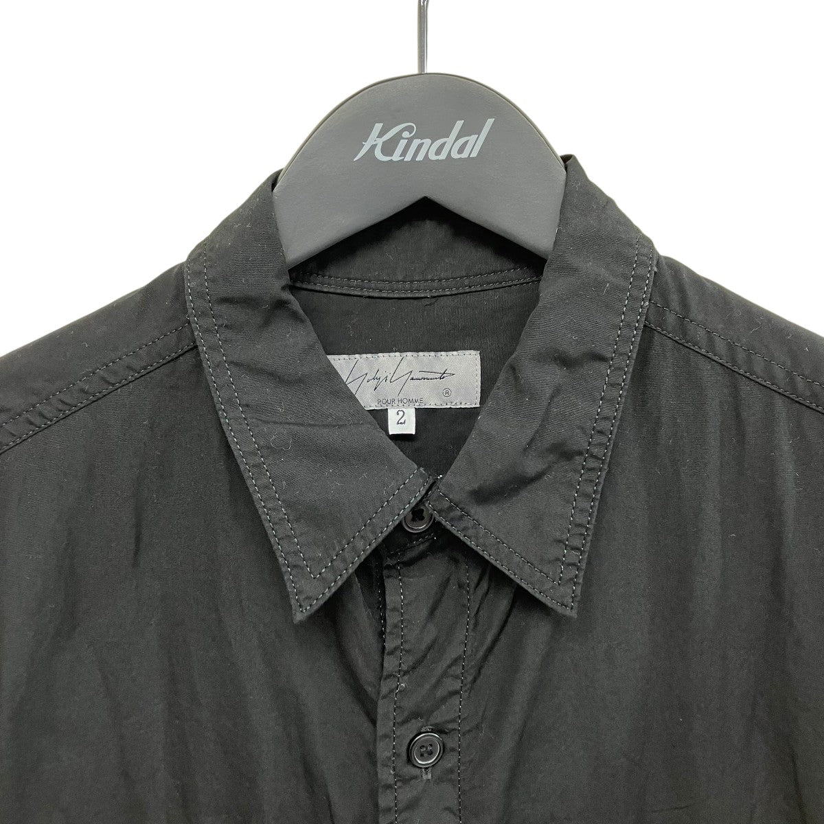 キム❗️YOUJI Yamamoto 希少　LAMB SKIN 半袖シャツ キム様専用❗️YOUJI Yamamoto 希少 LAMB SKIN 半袖シャツ