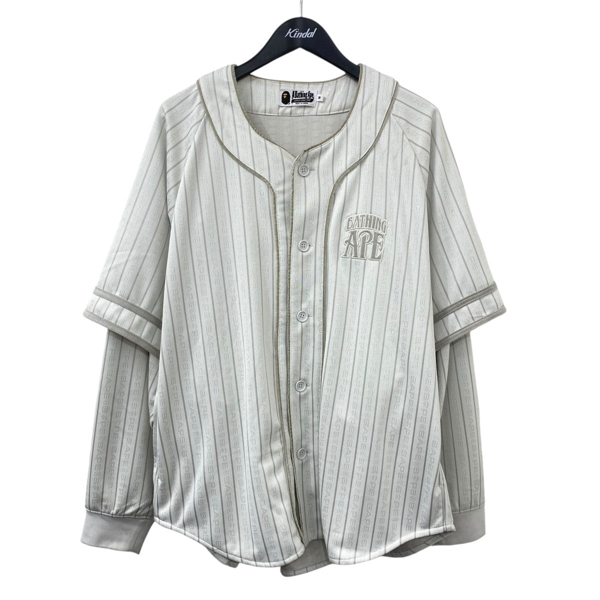 A BATHING APE(アベイシングエイプ) ベースボールシャツ