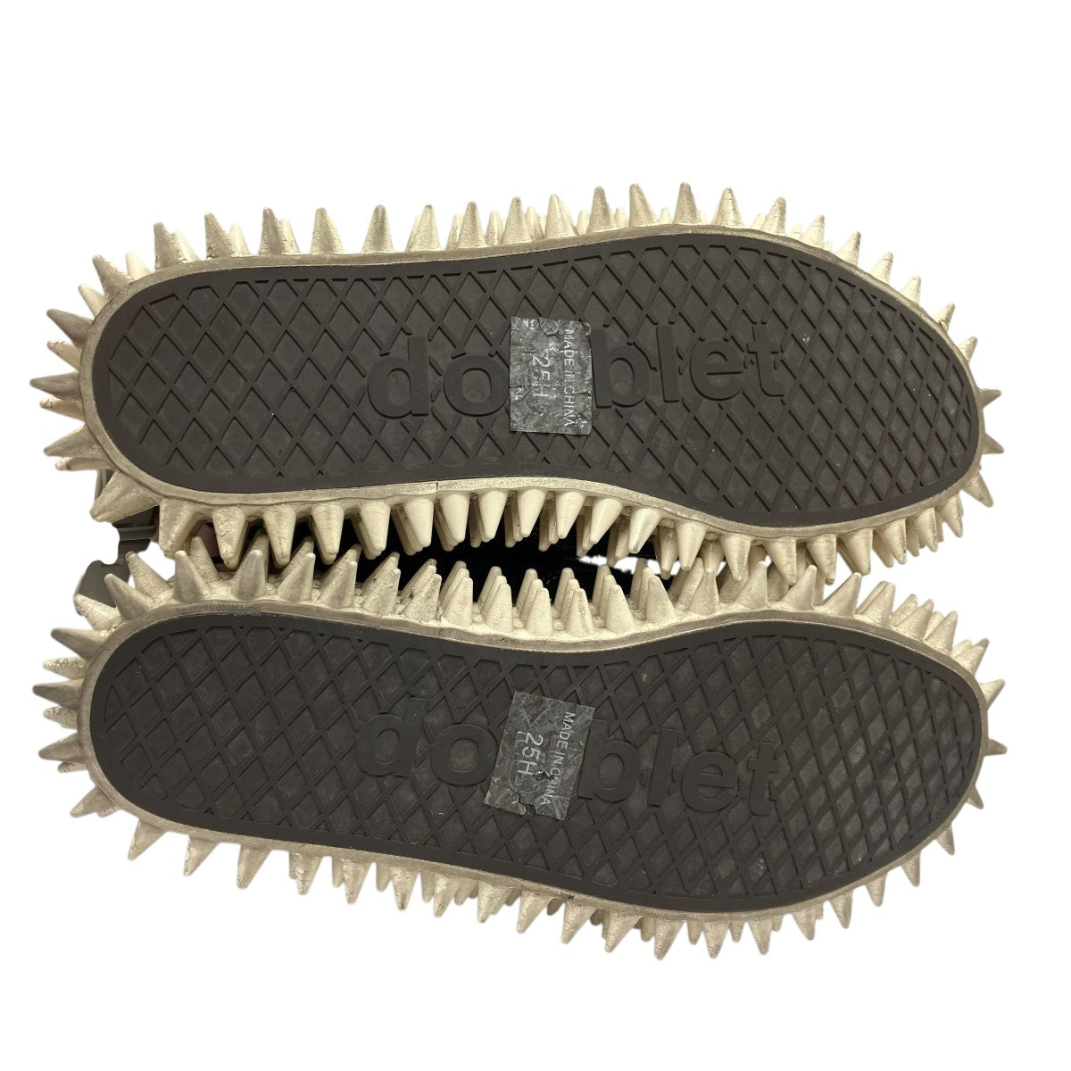 doublet(ダブレット) SPIKY CANVAS SNEAKERローカットスニーカー