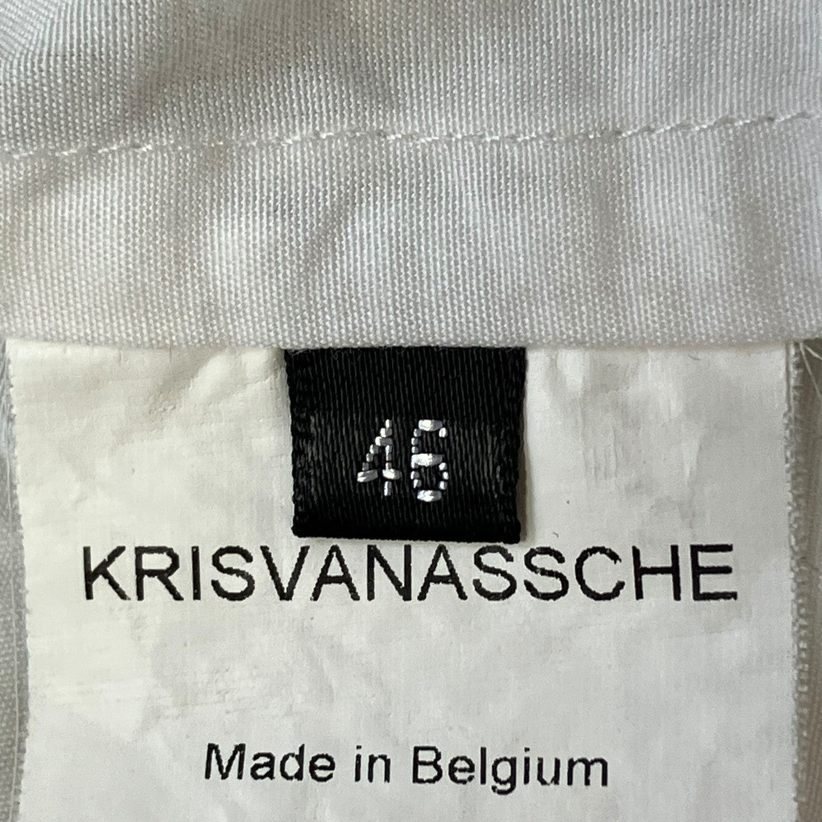 KRIS VAN ASSCHE(クリスヴァンアッシュ) シャツ ブラック