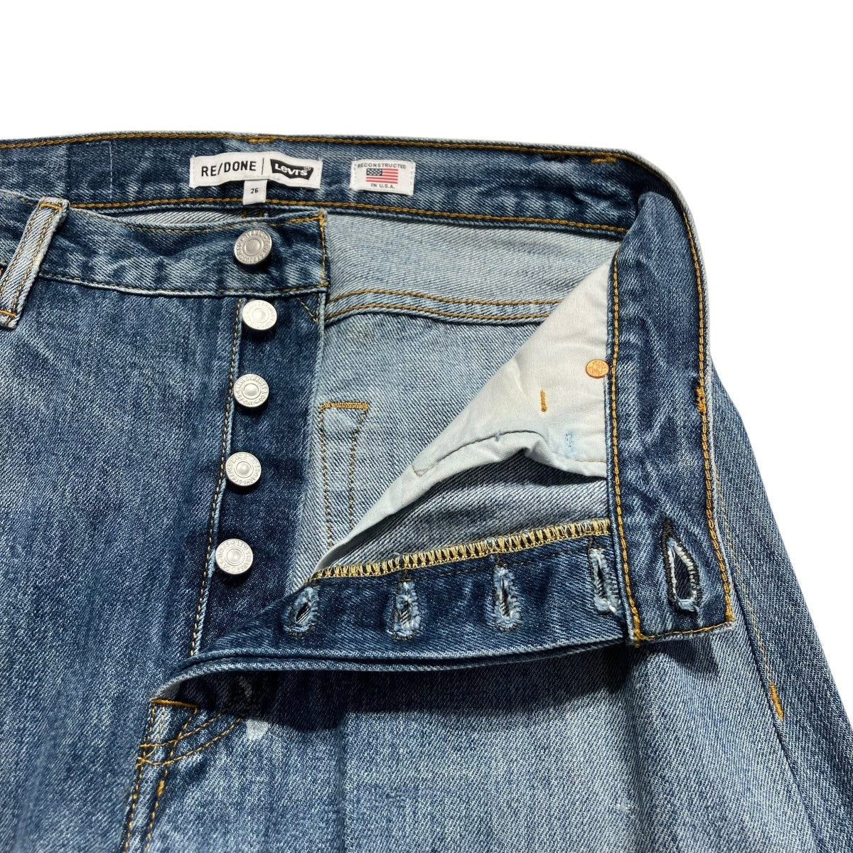 RE/DONE Levi's ストレートデニム 30 リダン RE/DONE Levi's ストレートデニム 30 リダン Levi's(リーバイス) / RE