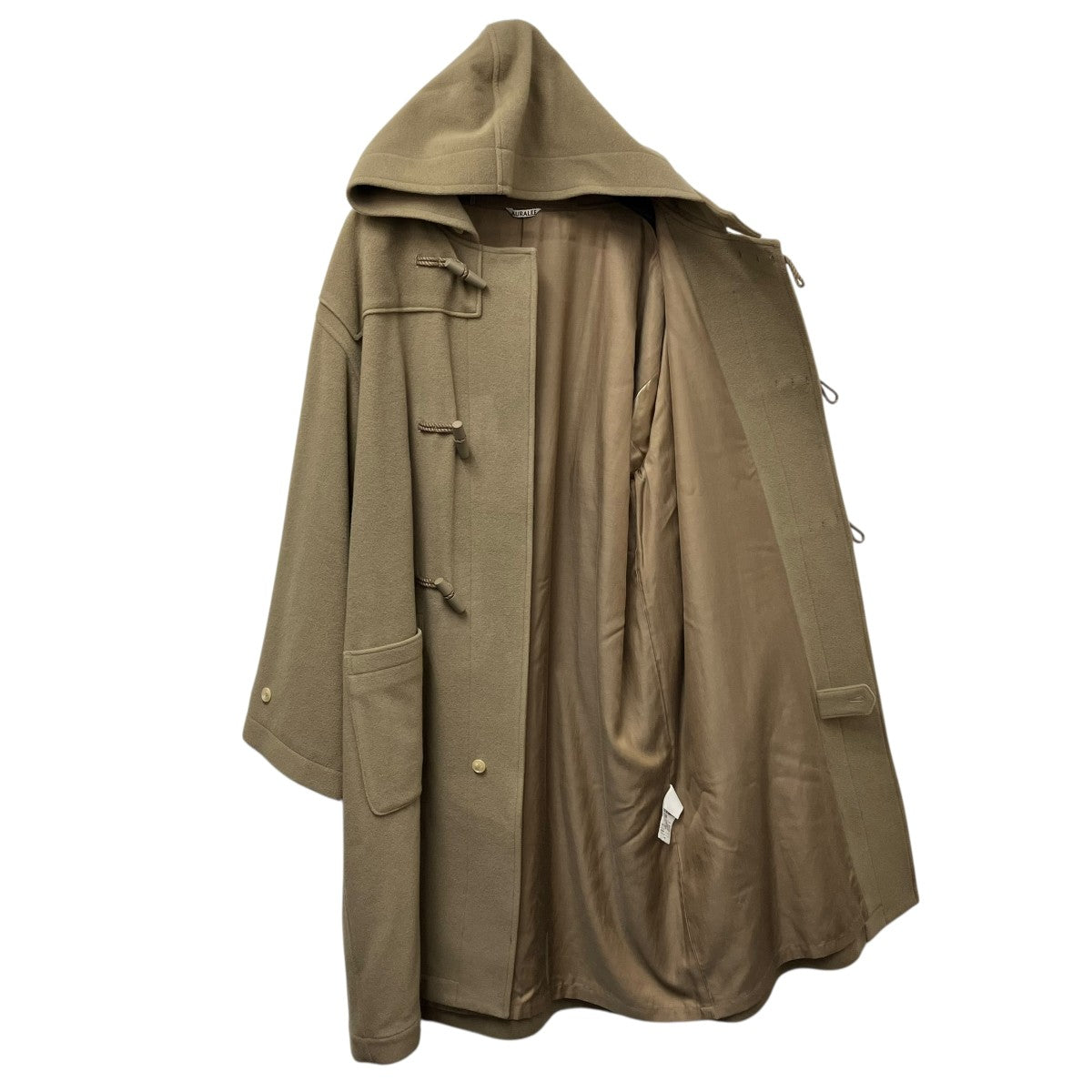 AURALEE コート　カーキ AURALEE / オーラリー | ウール カシミヤ リバーシブル ステンカラー