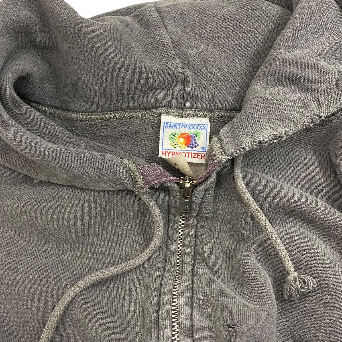 SAINT MICHAEL(セントマイケル) ZIP PARKA DAMAGEジップパーカー