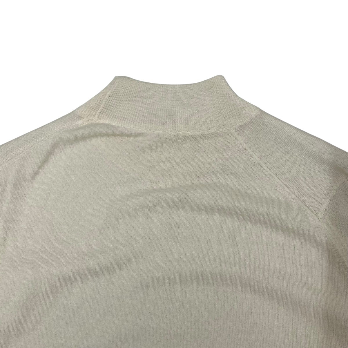 JOHN SMEDLEY(ジョンスメドレー) ハイネックニット アイボリー