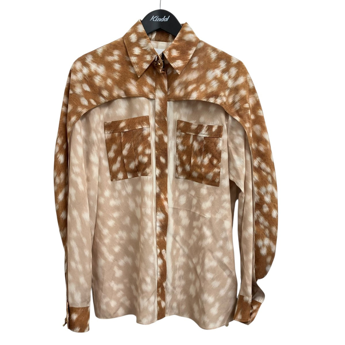 BURBERRY(バーバリー) 総柄ニットカーディガン8021033 8021033