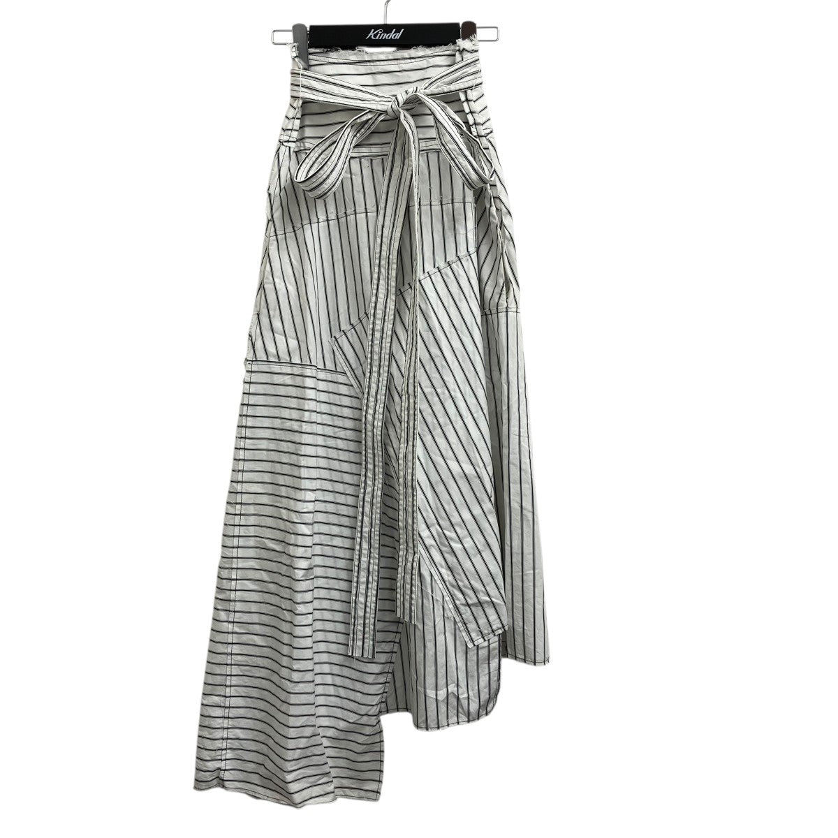 J．W．ANDERSON Asymmetric Patchwork Cotton Midi SkirtスカートSK46WR18 古着・中古-1枚目のアイテム画像