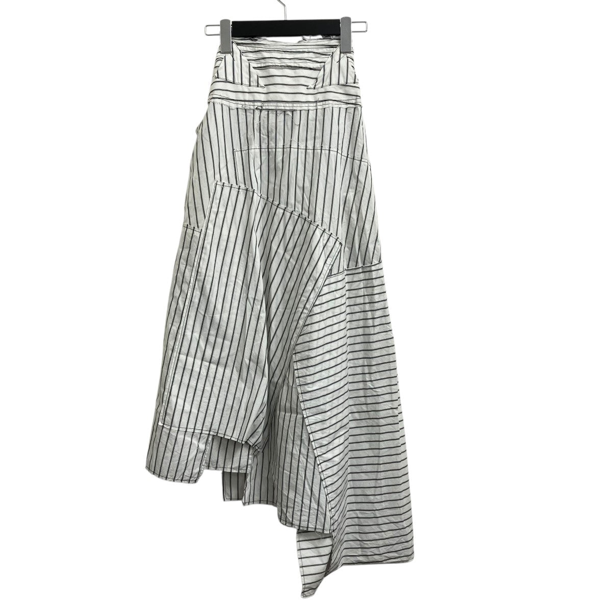 J．W．ANDERSON Asymmetric Patchwork Cotton Midi SkirtスカートSK46WR18 古着・中古-2枚目のアイテム画像