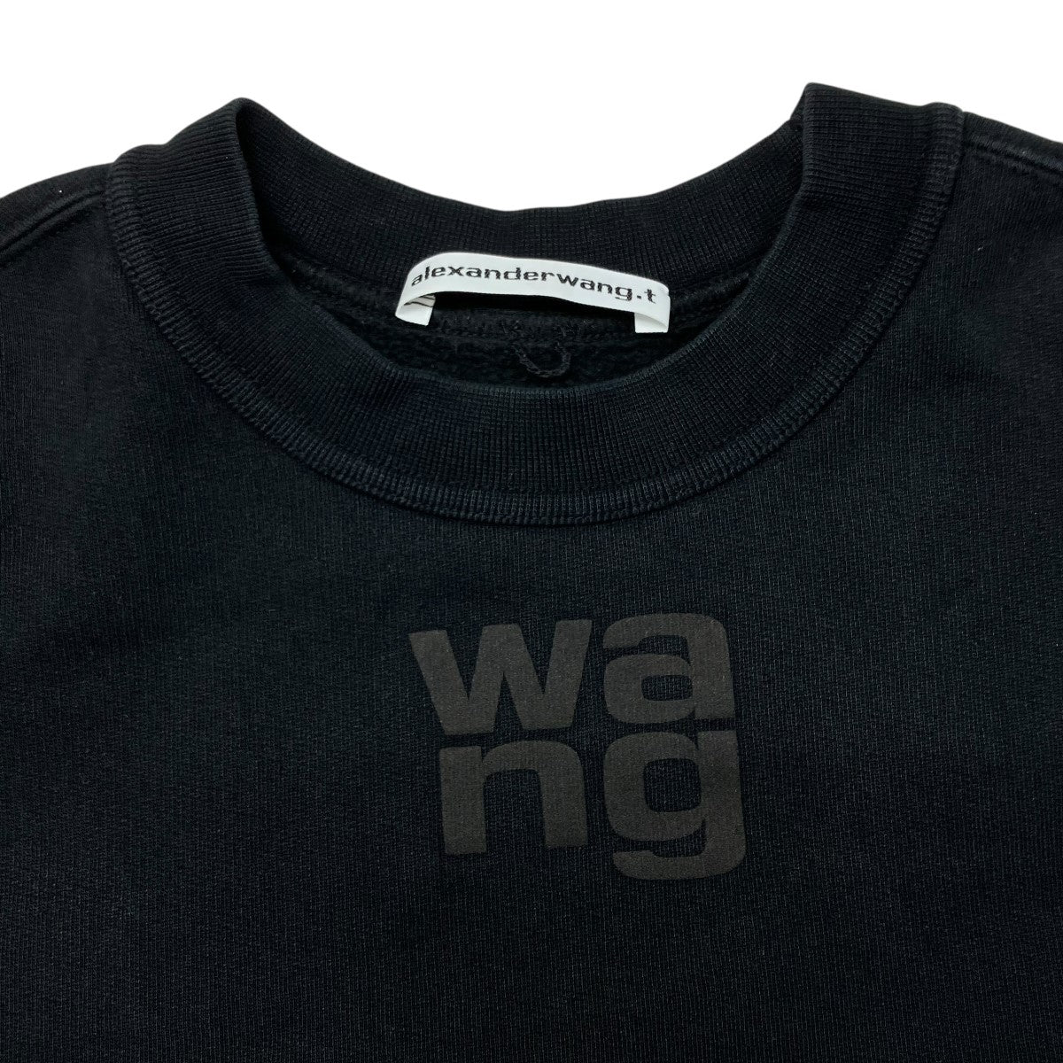 ALEXANDER WANG(アレキサンダーワン) スウェット ブラック サイズ XS