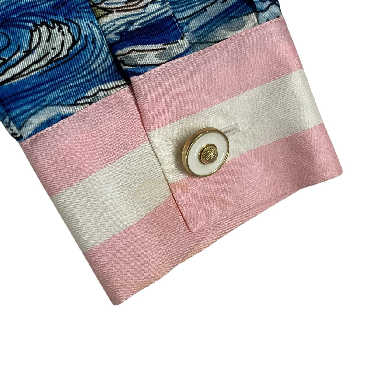 CASABLANCA(カサブランカ) Tennis Club Sunset Men's Silk Shirt