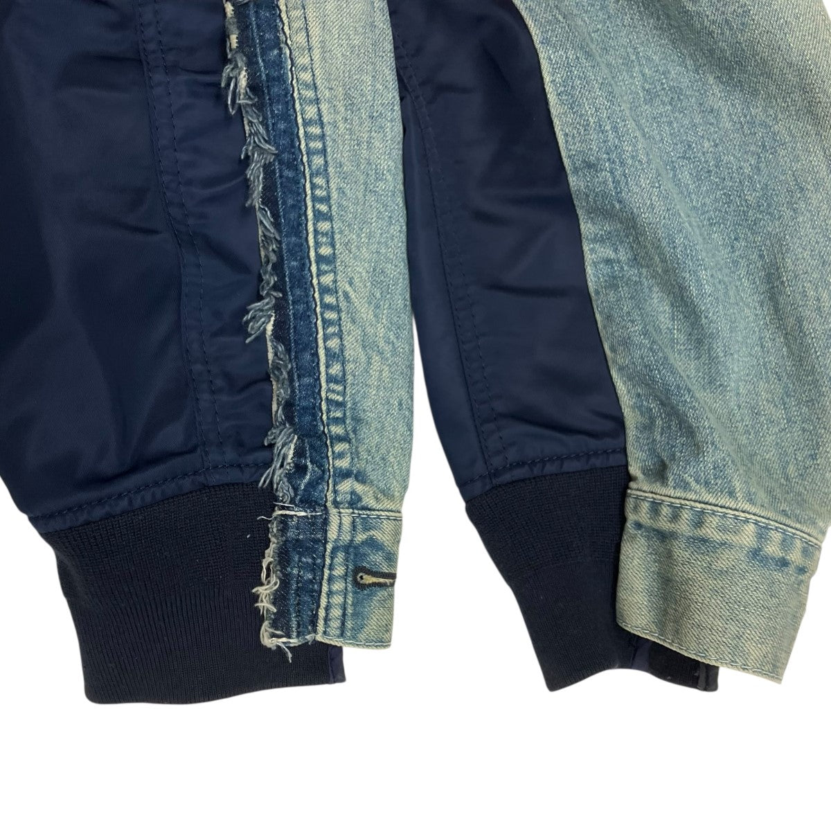 sacai(サカイ) SWITCHED DENIM JACKETデニムジャケット19-01898M