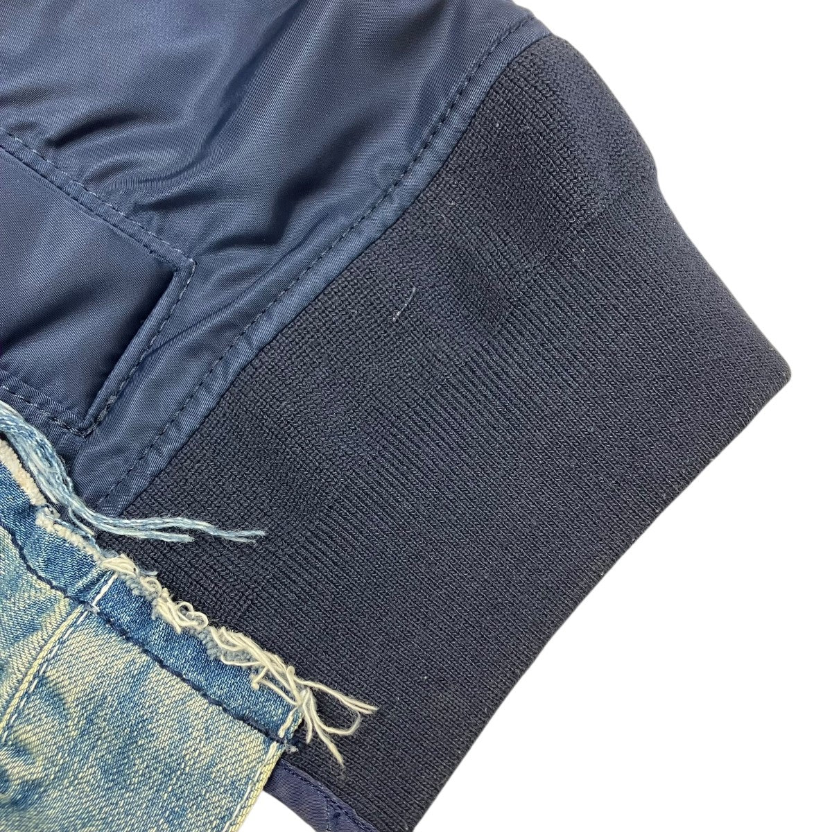 sacai(サカイ) SWITCHED DENIM JACKETデニムジャケット19-01898M 19