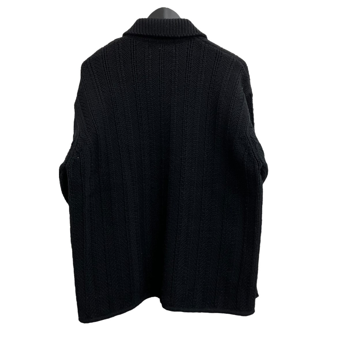Yohji Yamamoto pour homme ドライバーズニット　Lサイズ Yohji Yamamoto POUR HOMME モヘア×アルパカ×ウールタートル