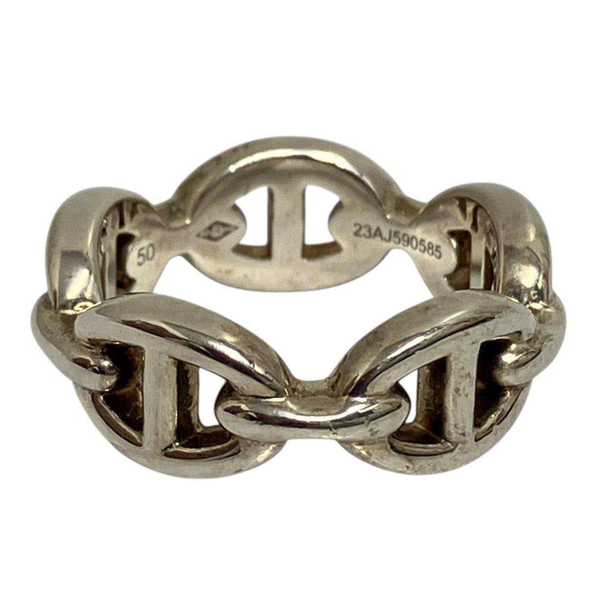 半額SALE★ HERMES(エルメス) シェーヌダンクルアンシェネシルバーリング アクセサリー