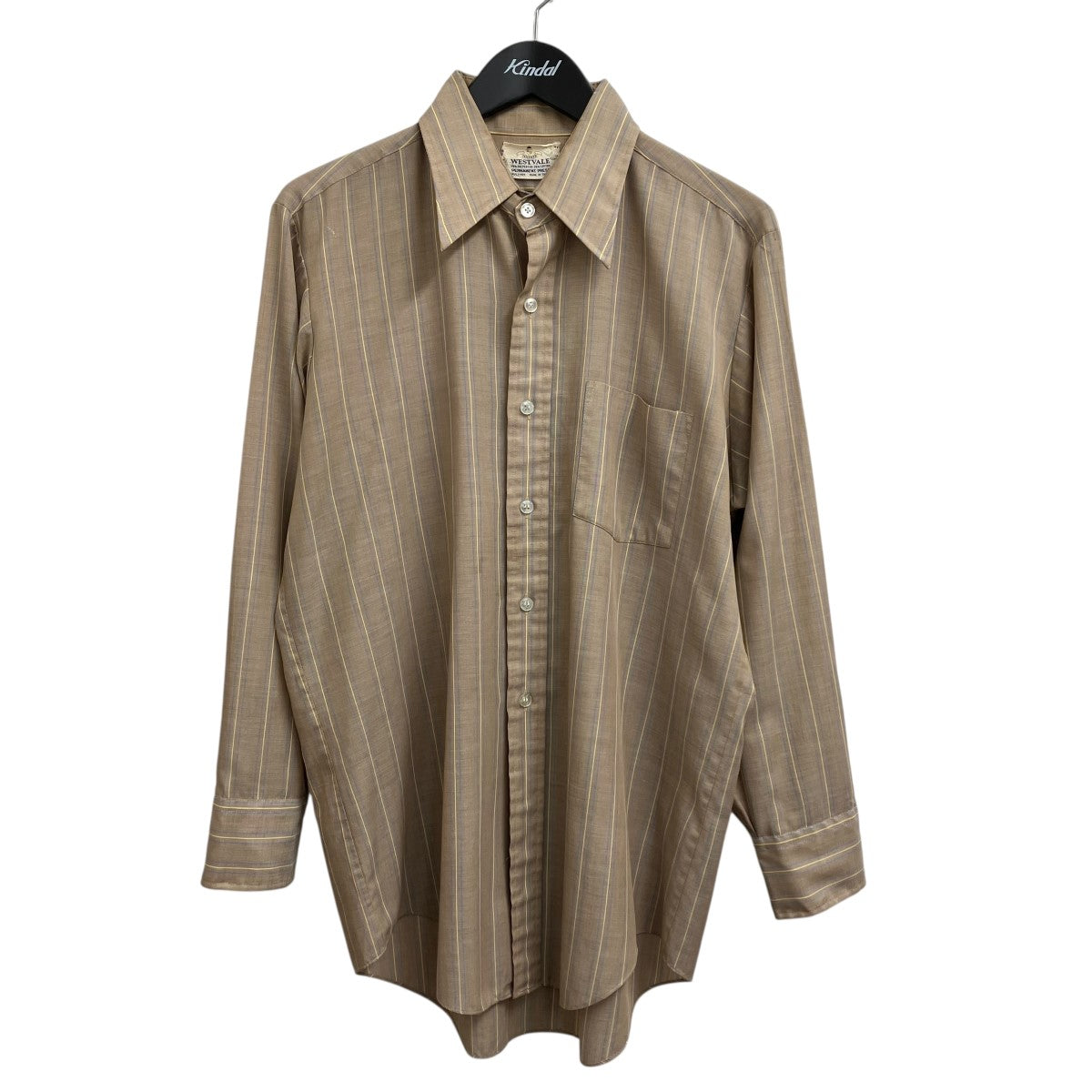 VINTAGE 60sStripe Shirtシャツ 古着・中古-1枚目のアイテム画像