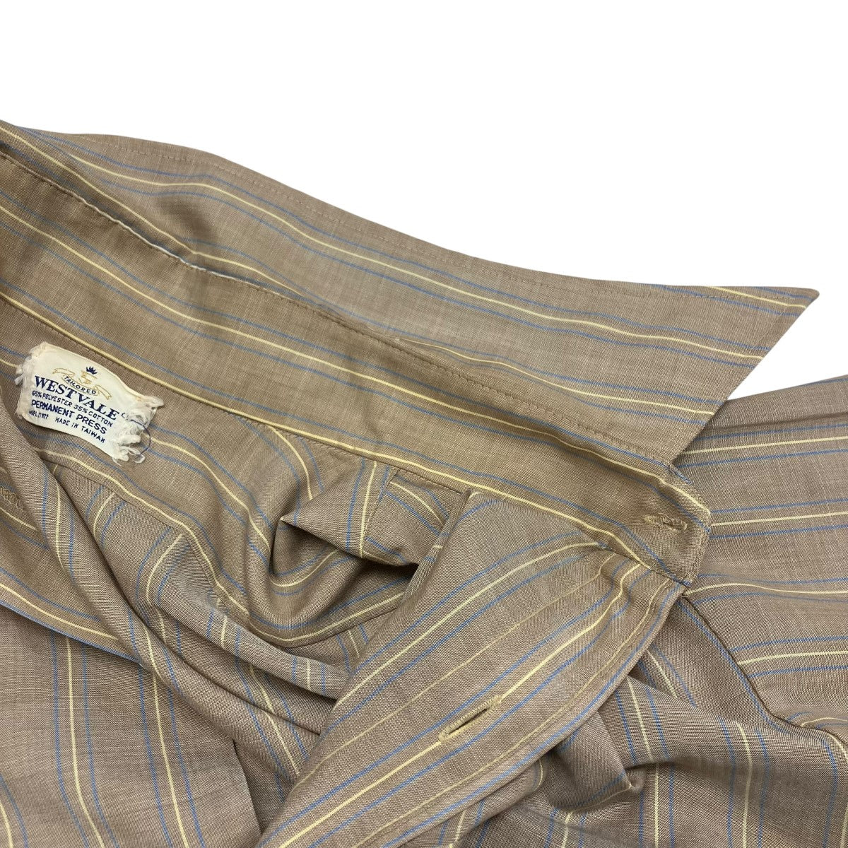 VINTAGE 60sStripe Shirtシャツ 古着・中古-4枚目のアイテム画像