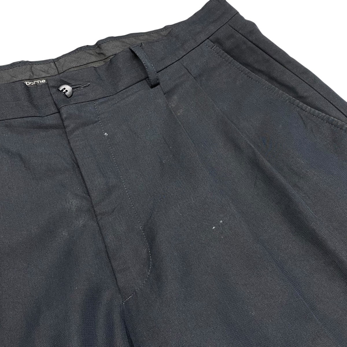Claiborne(Claiborne) 90sレーヨンスラックス ブラック サイズ