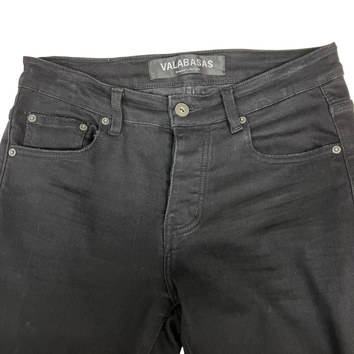 VALABASAS(ヴァラバサス) フレアパンツ ブラック サイズ 30