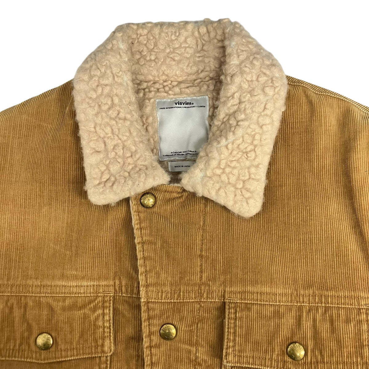 visvim 】ヴィスヴィム ランチジャケット コーデュロイ 古着6W1 【公式