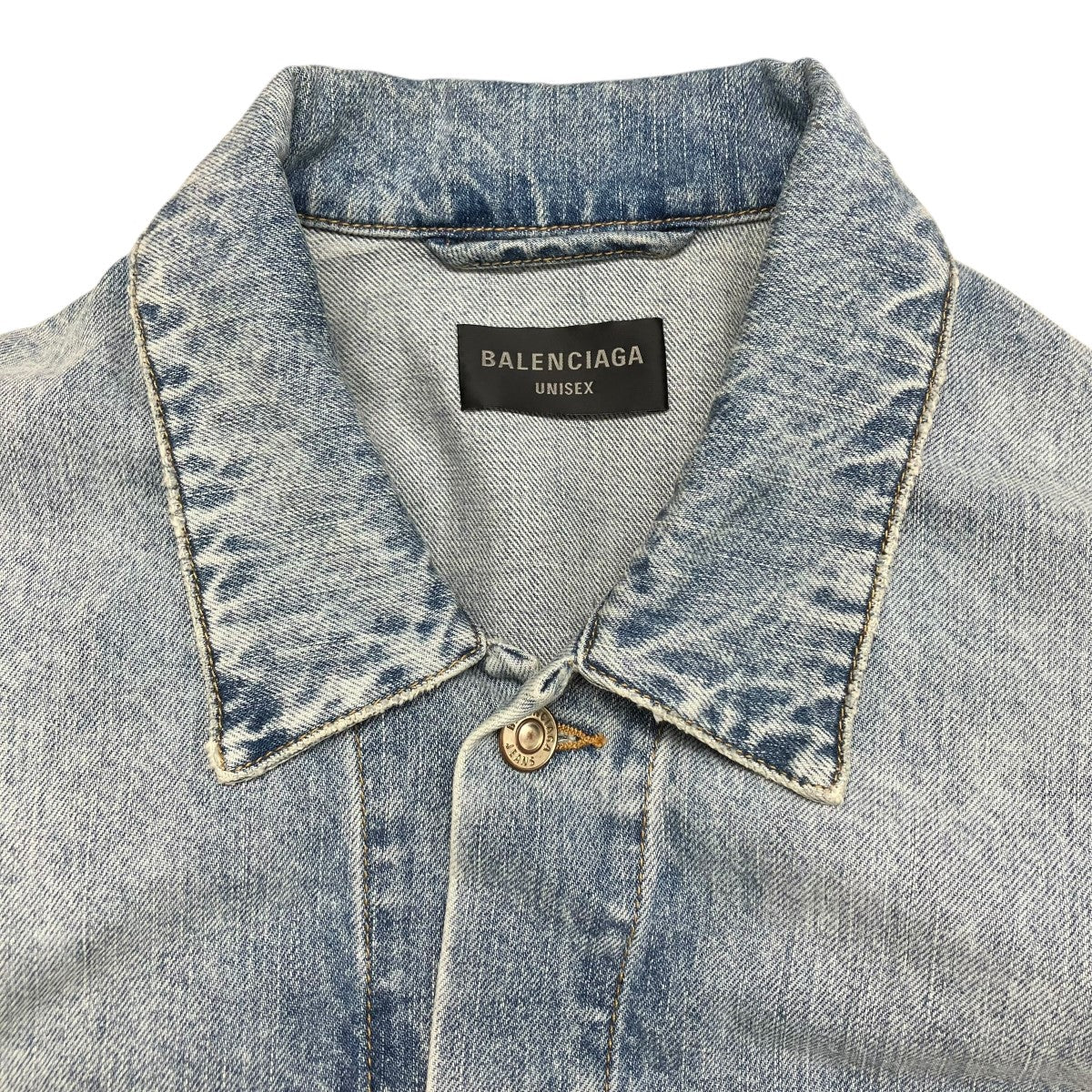 ゴ*助様 未使用　BALENCIAGA デニムジャケット　バレンシアガ　L XL 楽天市場】バレンシアガ 18 デニムジャケットの通販