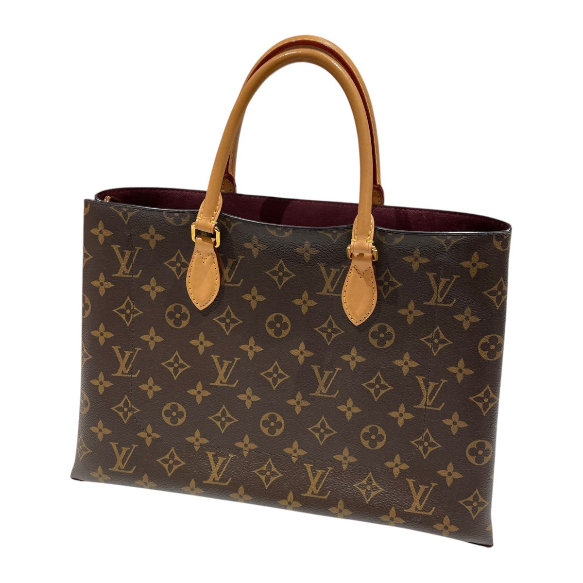 188-7 名古屋パルコハンドバッグM43551 ﾌﾗﾜｰﾄｰﾄ