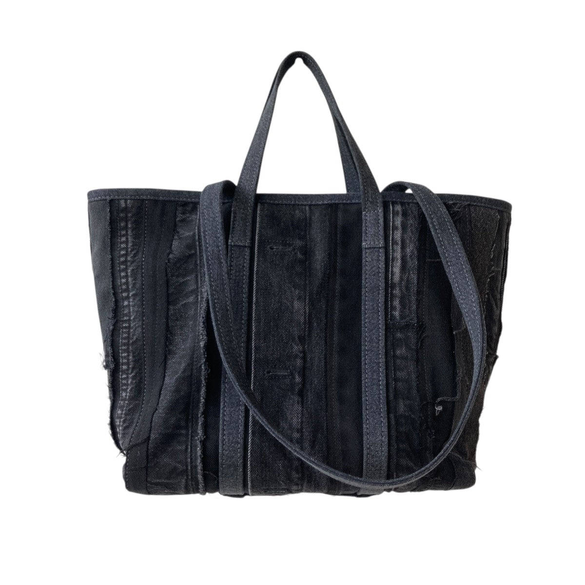 特大セール【BALENCIAGA】CRUSH ミディアムチェーンバッグ BALENCIAGA バレンシアガ CRUSH ミディアム デニムチェーン