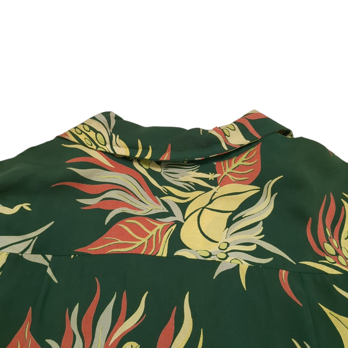 40s Duke Kahanamoku Hawaiian L S Shirtシャツ