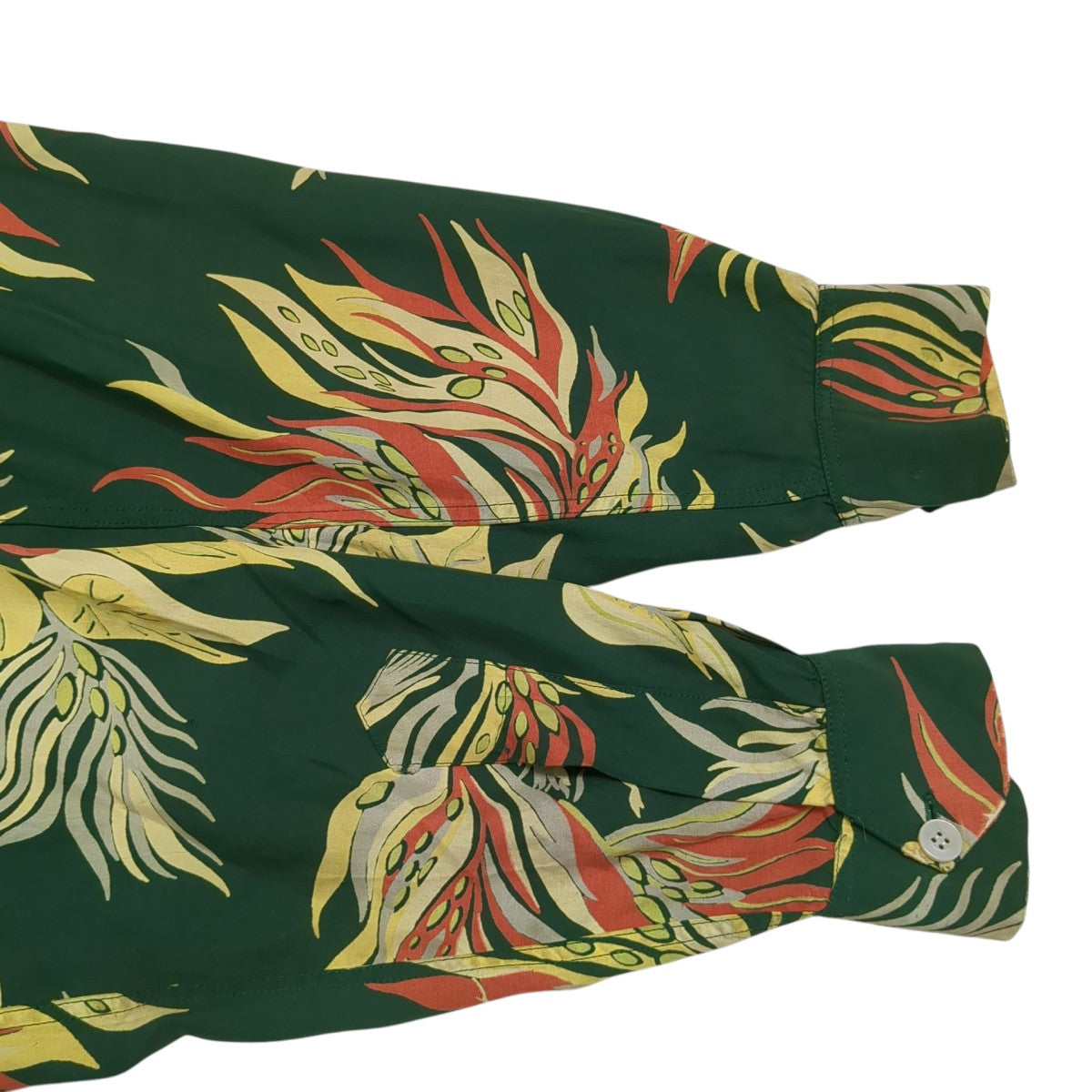 40s Duke Kahanamoku Hawaiian L S Shirtシャツ