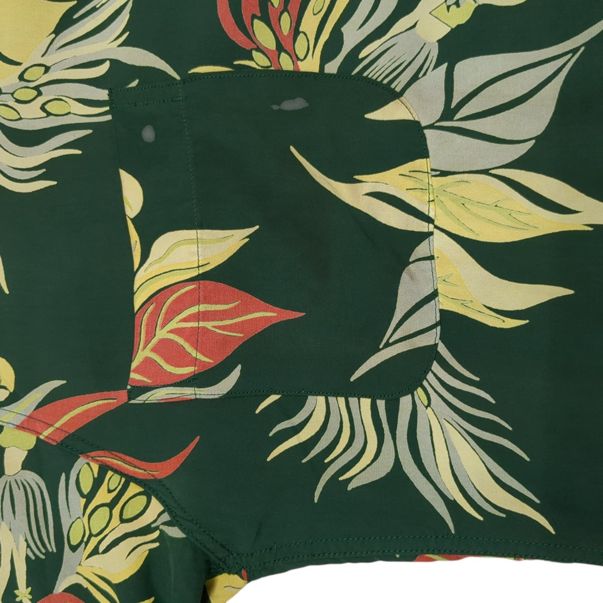 40s Duke Kahanamoku Hawaiian L S Shirtシャツ
