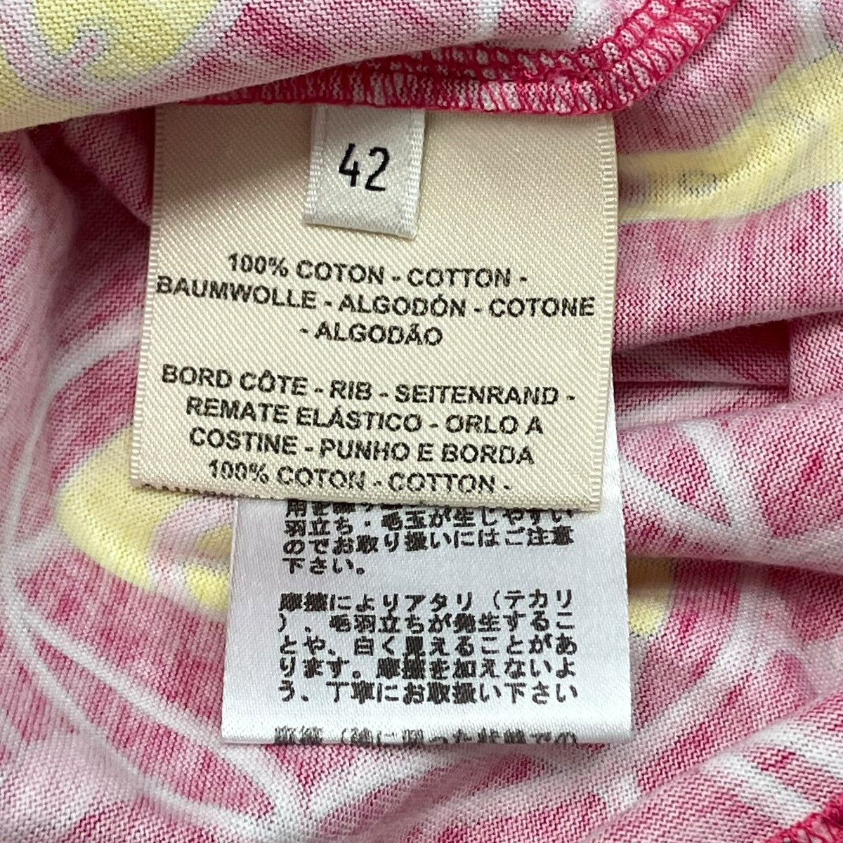 HERMES Ｔシャツ2H4618DB 古着・中古-5枚目のアイテム画像