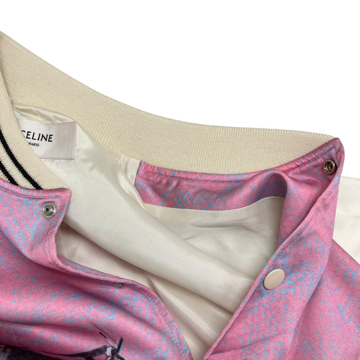 CELINE(セリーヌ) ジャケット2V79N176U 2V79N176U ピンク×ベージュ