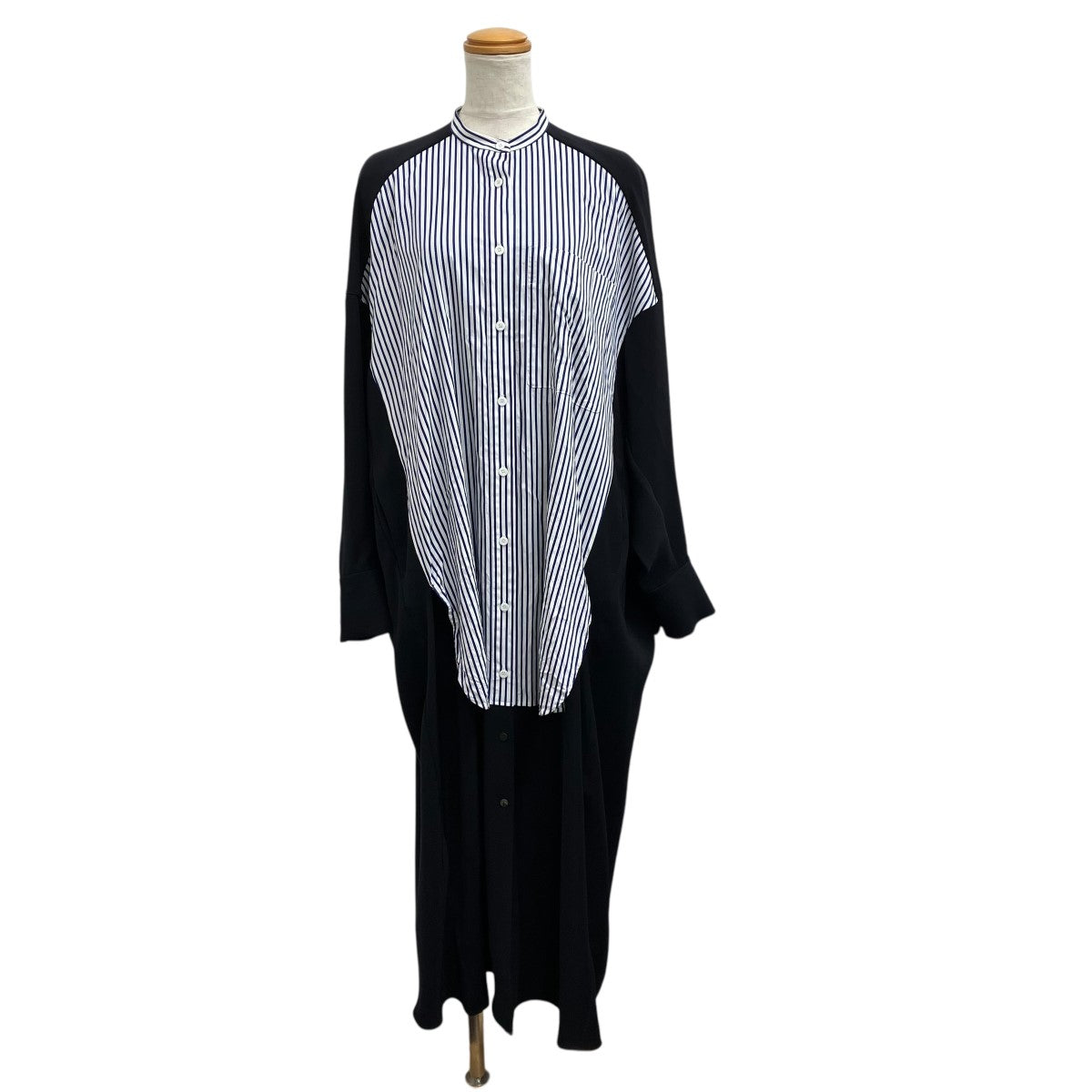 エンフォルド ENFOLD VEST DOCKING SHIRT リネンライク VEST DOCKING SHIRT（300IS230