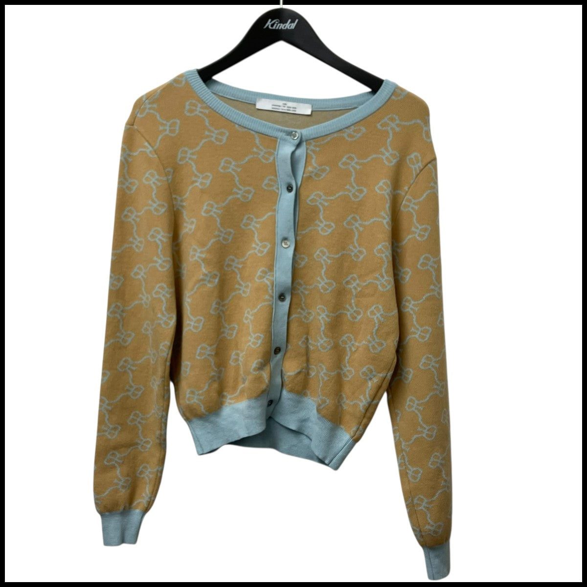 ロク rokh KNIT CARDIGAN カーディガン R3CA58 ベージュ サイズ：XS rokh(ロク) KNIT CARDIGANカーディガンR3CA58 R3CA58 ベージュ
