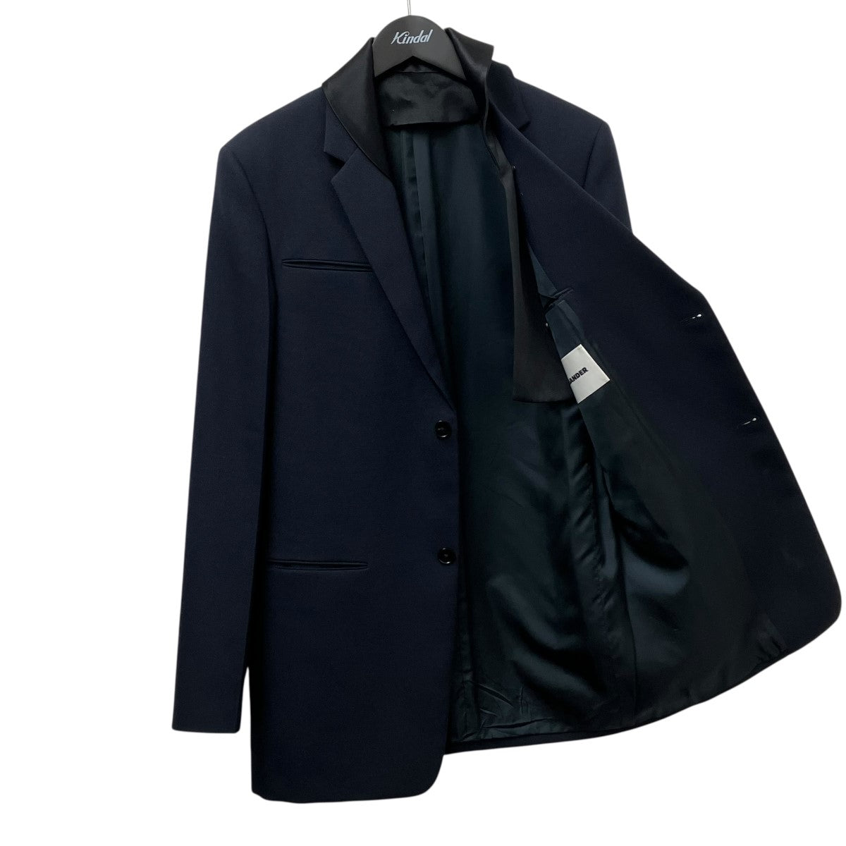 JIL SANDER ジルサンダー 別珍 テーラードジャケット ブルー