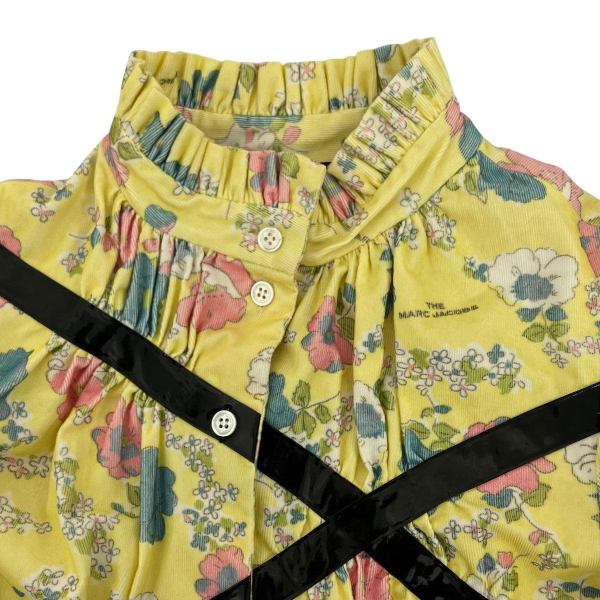 マークジェイコブス MARC JACOBS THE DIY PRAIRIE BLOUSE ブラウス V6000030 19 イエロー×ブラック サイズ MARC JACOBS(マークジェイコブス) THE DIY PRAIRIE BLOUSE