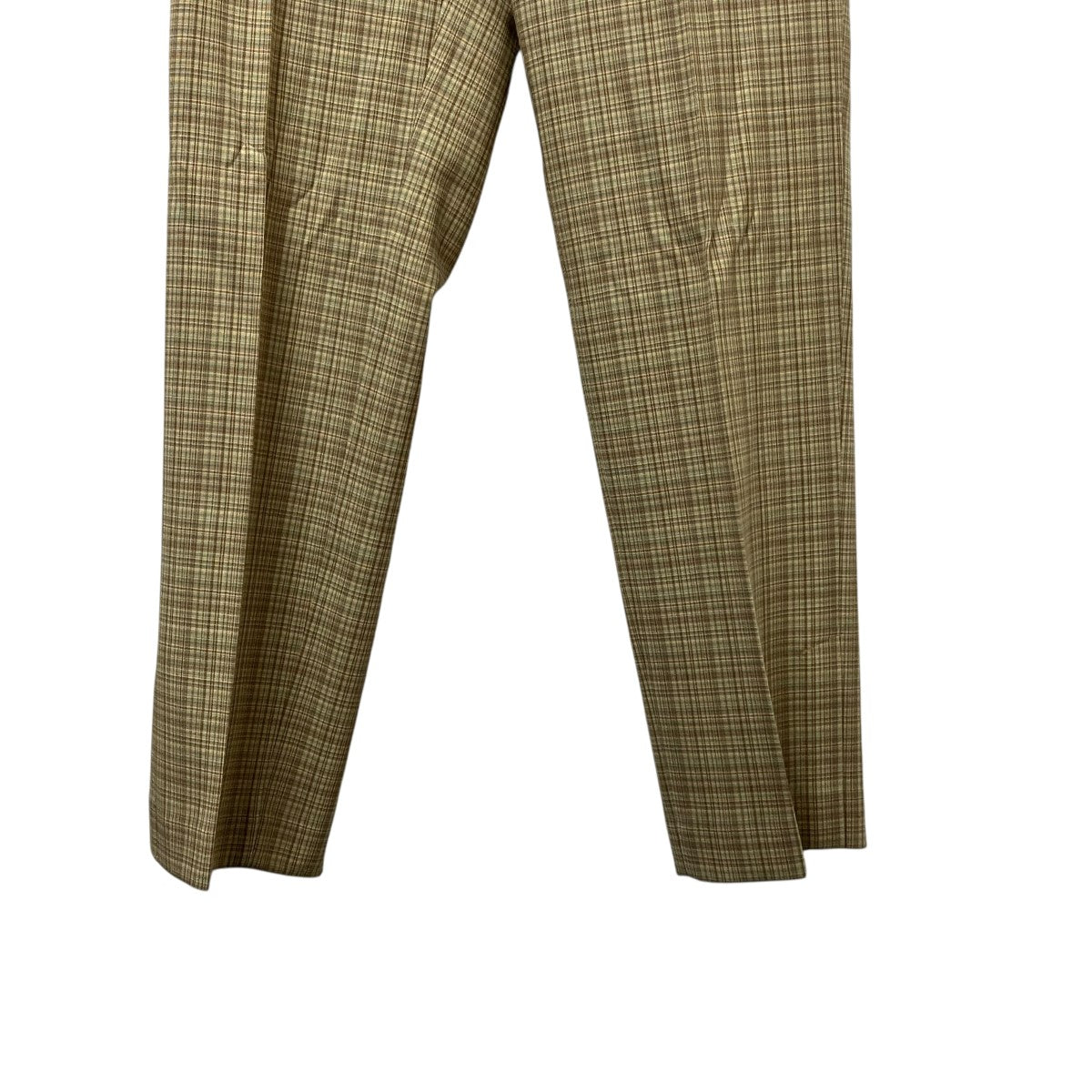 AURALEE(オーラリー) チェックパンツA20SP02WC A20SP02WC ベージュ