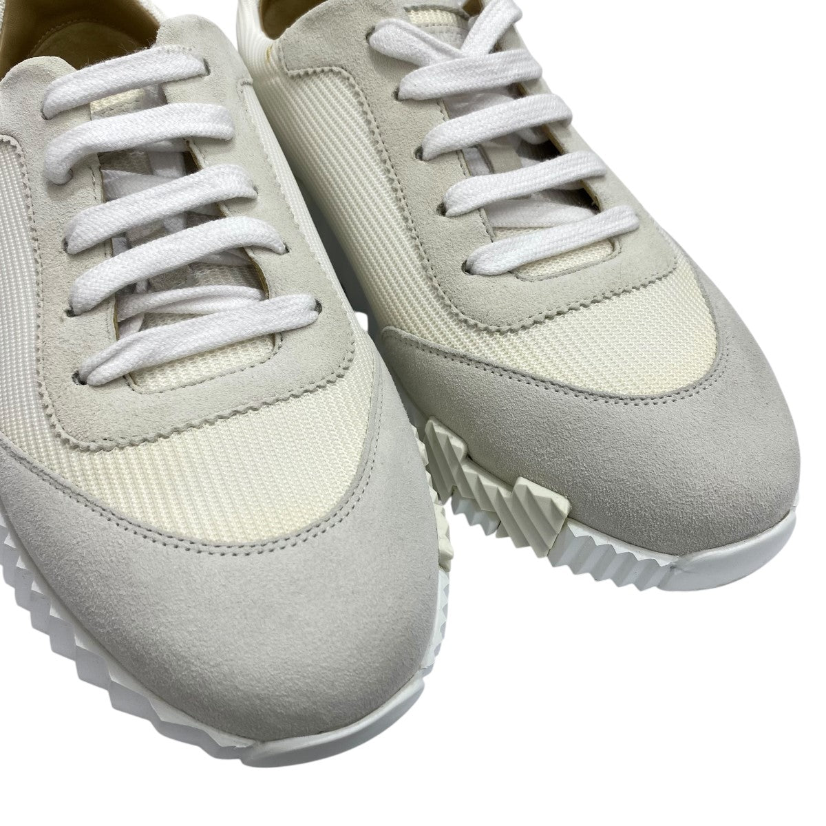 【Hermes】バウンシングスニーカー＃38・中古 HERMES(エルメス) バウンシングローカットスニーカー ホワイト