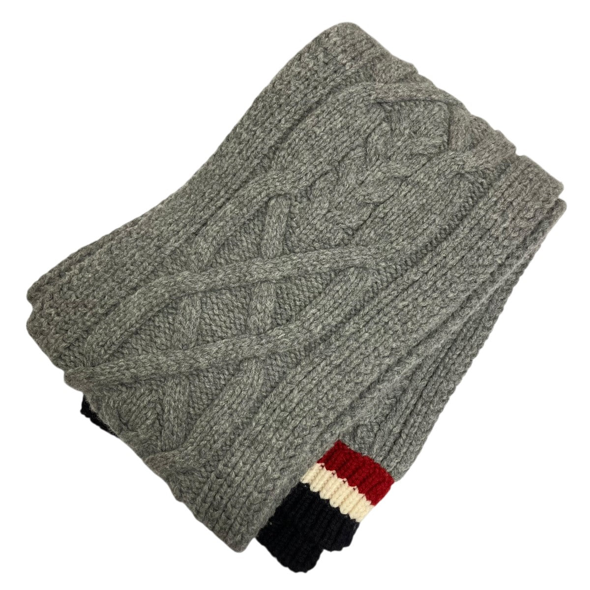 Thom Browne(トム・ブラウン) マフラー グレー サイズ S｜【公式