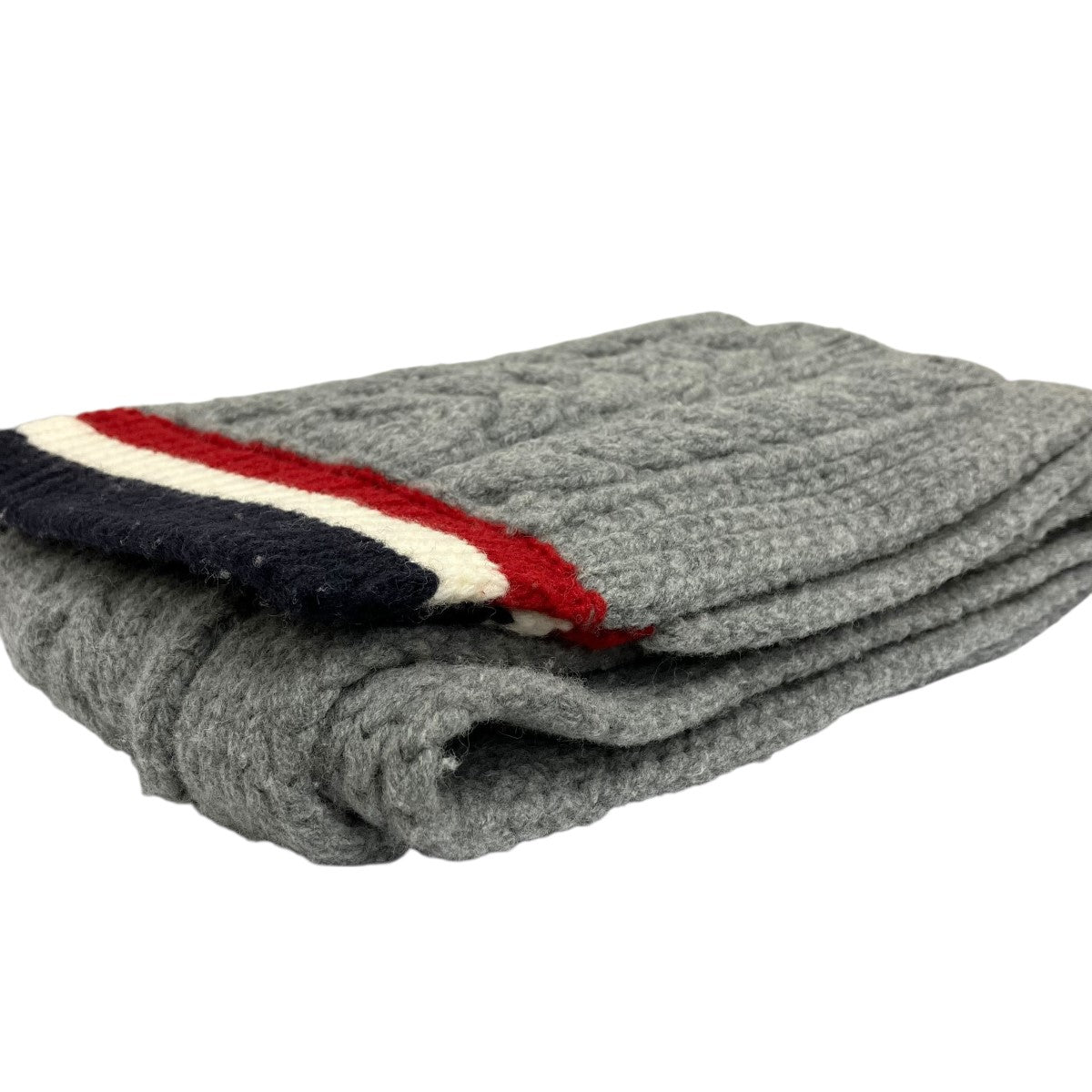 Thom Browne(トム・ブラウン) マフラー グレー サイズ S｜【公式