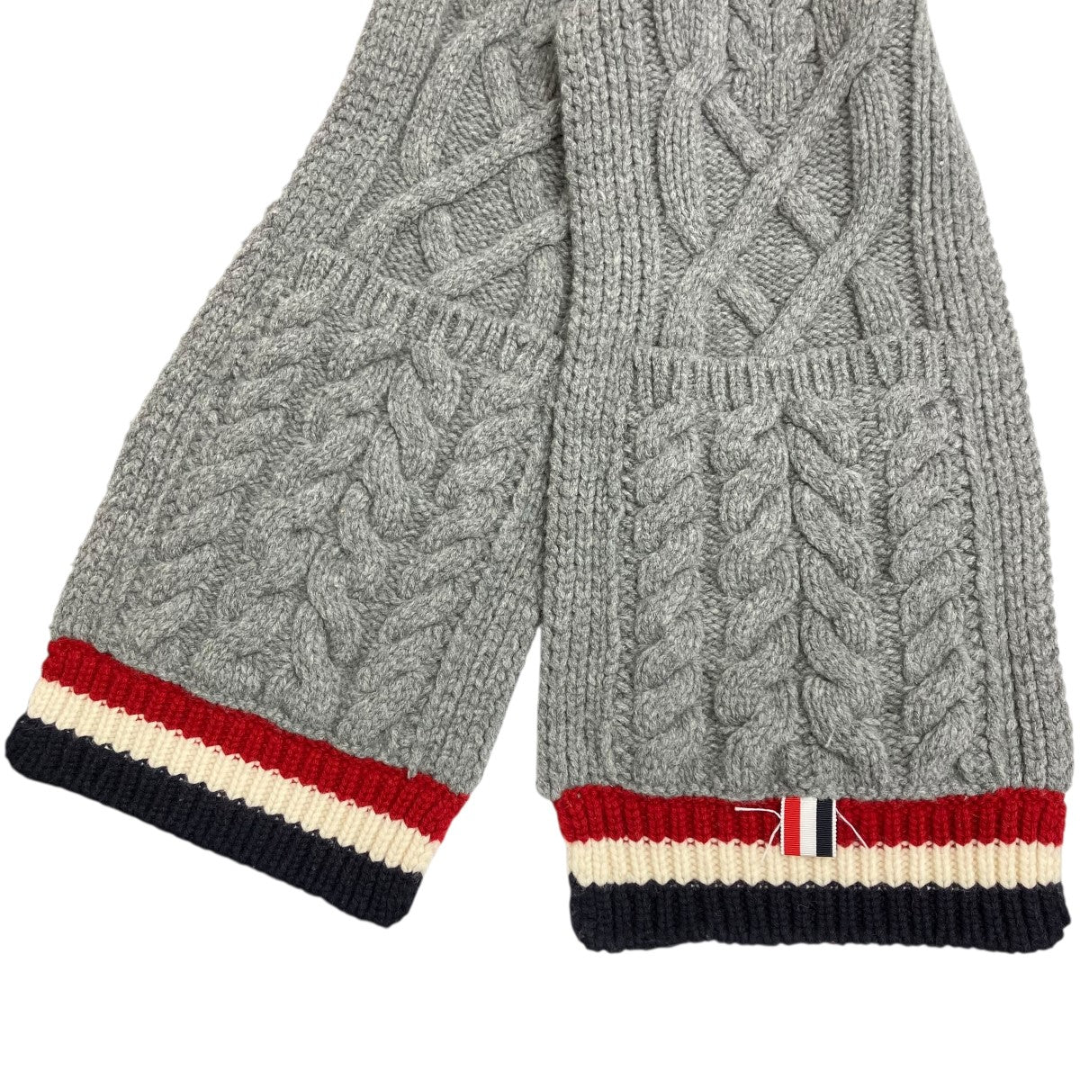 THOM BROWNE マフラー　グレー THOM BROWNE マフラー グレー 楽天市場】トムブラウン（マフラー