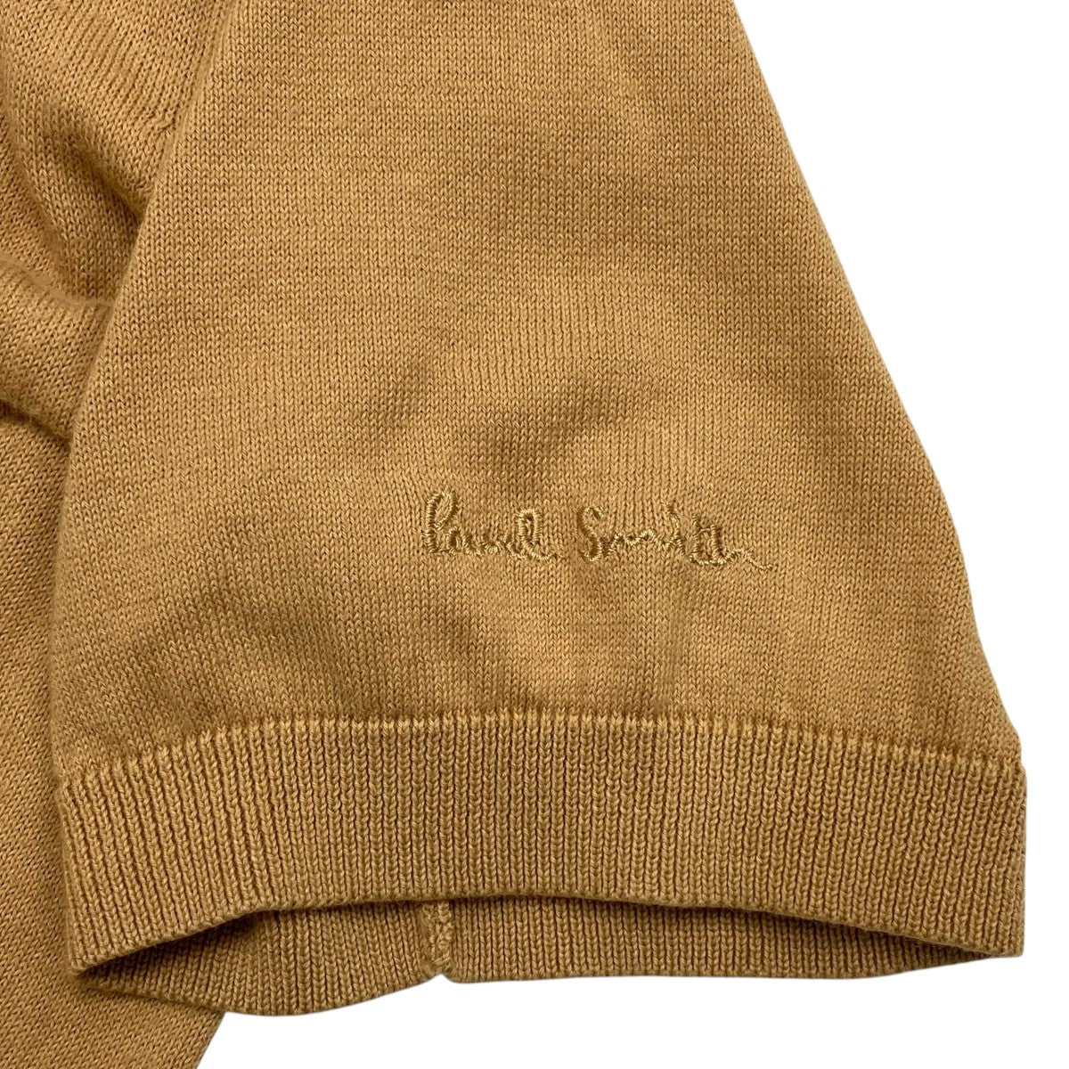 Paul Smith ニットポロシャツ147X 古着・中古-5枚目のアイテム画像