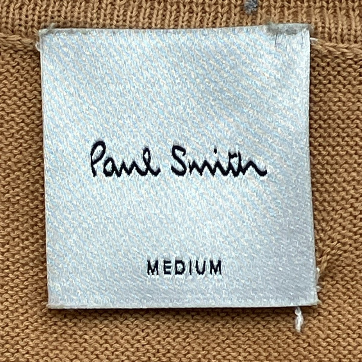 Paul Smith ニットポロシャツ147X 古着・中古-7枚目のアイテム画像