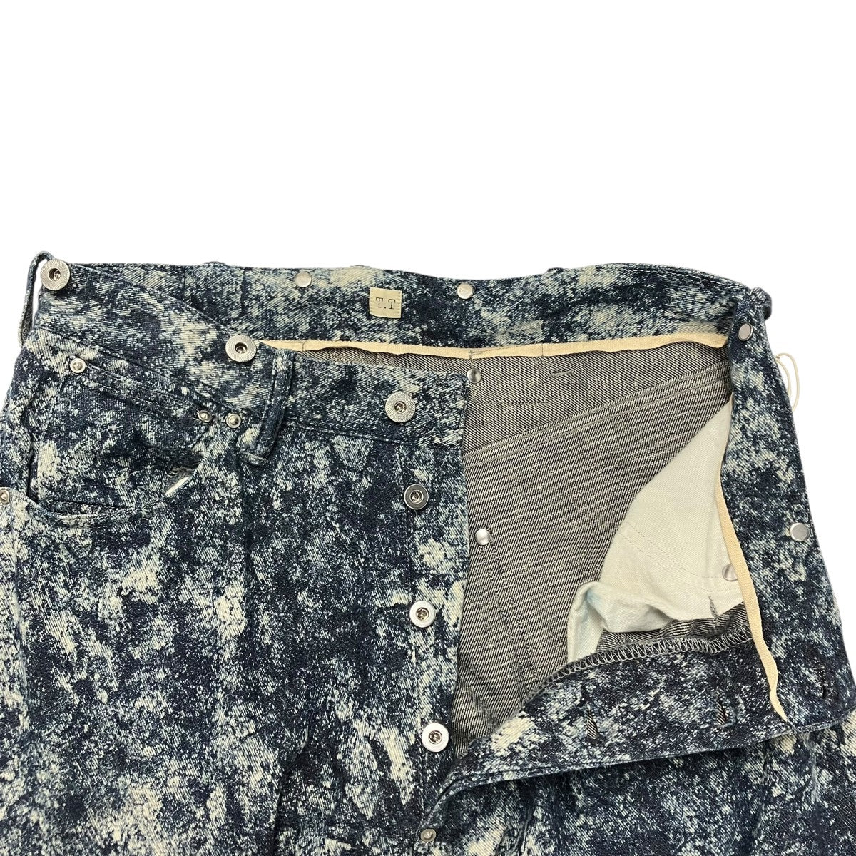 Taiga Takahashi(タイガタカハシ) LOT 704 DISCHARGED INDIGOデニム