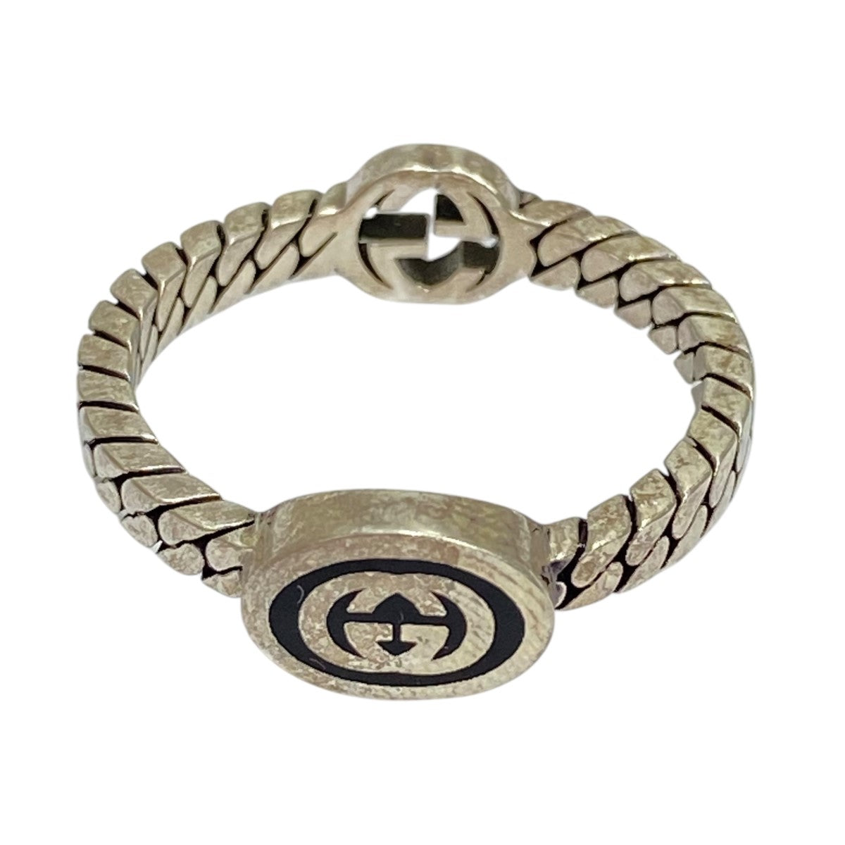 GUCCI インターロッキングリング 古着・中古-1枚目のアイテム画像