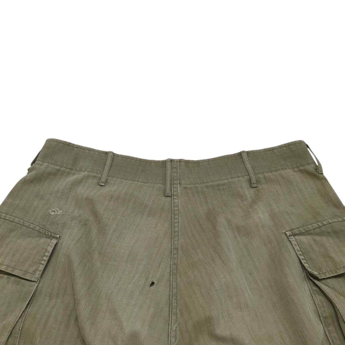 40s US ARMY M-43 HBT TROUSERSカーゴパンツ
