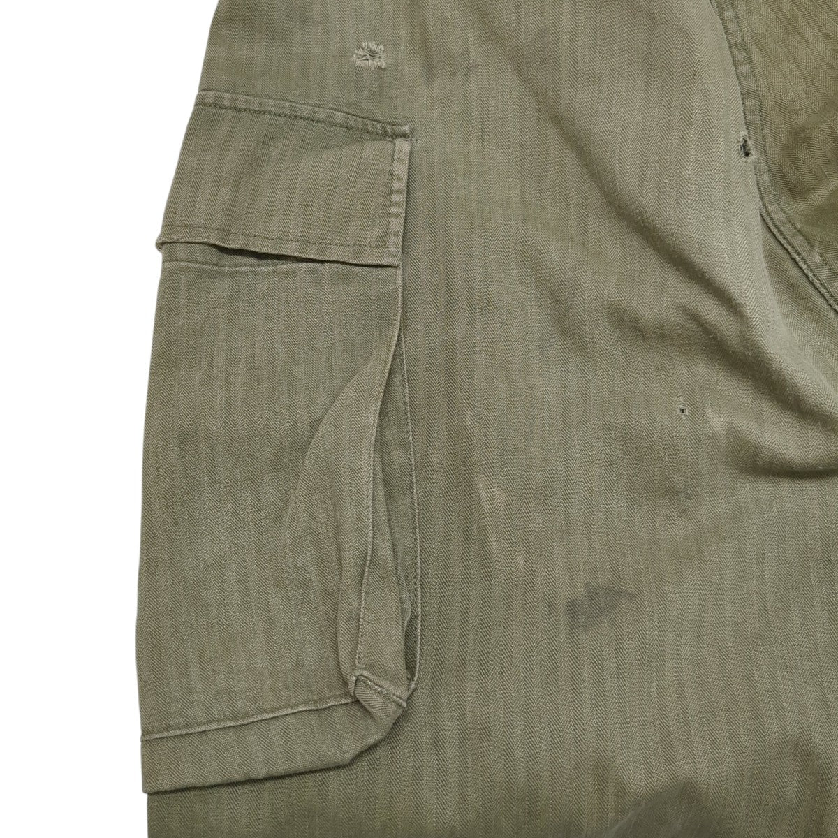 40s US ARMY M-43 HBT TROUSERSカーゴパンツ
