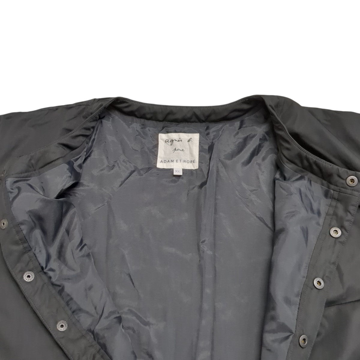 agnes b×Adam et Rope 中綿ジャケットXC56UAK4 XC56UAK4 ブラック