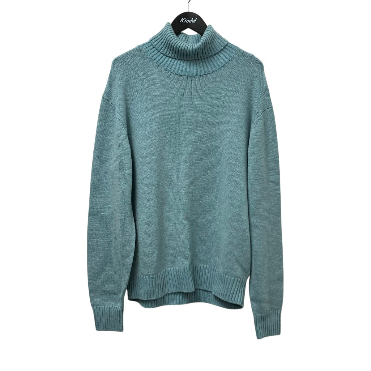 CABaN◆タートルネック/セーター(厚手)/M/コットン/GRN/DS006 CABaN(キャバン) / タートルネック/セーター(厚手)/M/コットン
