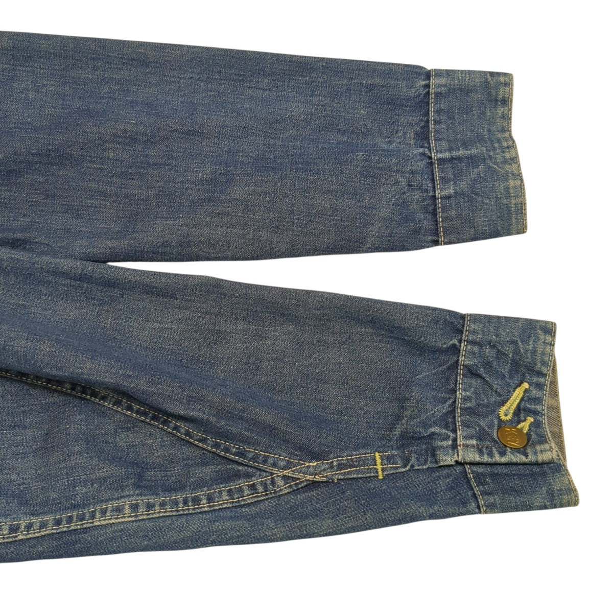 50s KEY Imperial Denim Chore Jacket FADEカバーオール